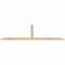 Ekena Millwork Portland Rough Sawn Timber Gable Bracket, Douglas Fir, 96"W x 32"H x 2"D x 4"F, 8/12 Pitch GBW096X32X0204POR00RDF - alternate 2